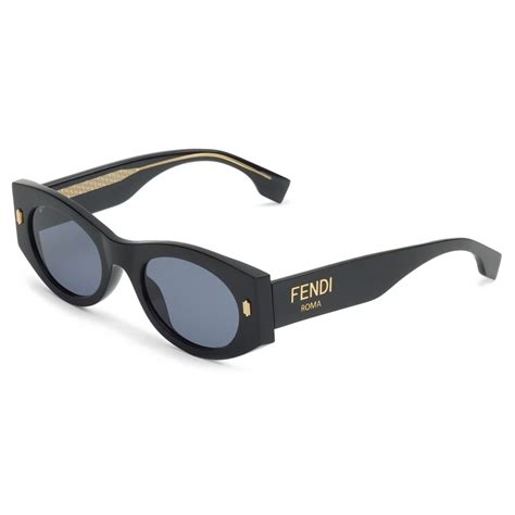 fendi roma oval sunglasses|fendi sunglasses original.